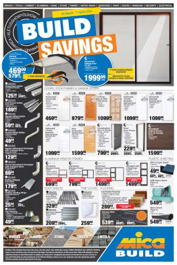 Mica catalogue  - 26/03/2024 - 07/04/2024.