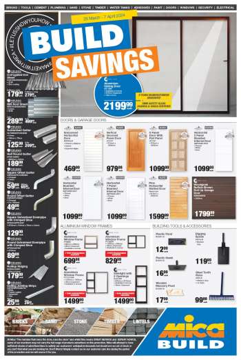 Mica catalogue  - 26/03/2024 - 07/04/2024.