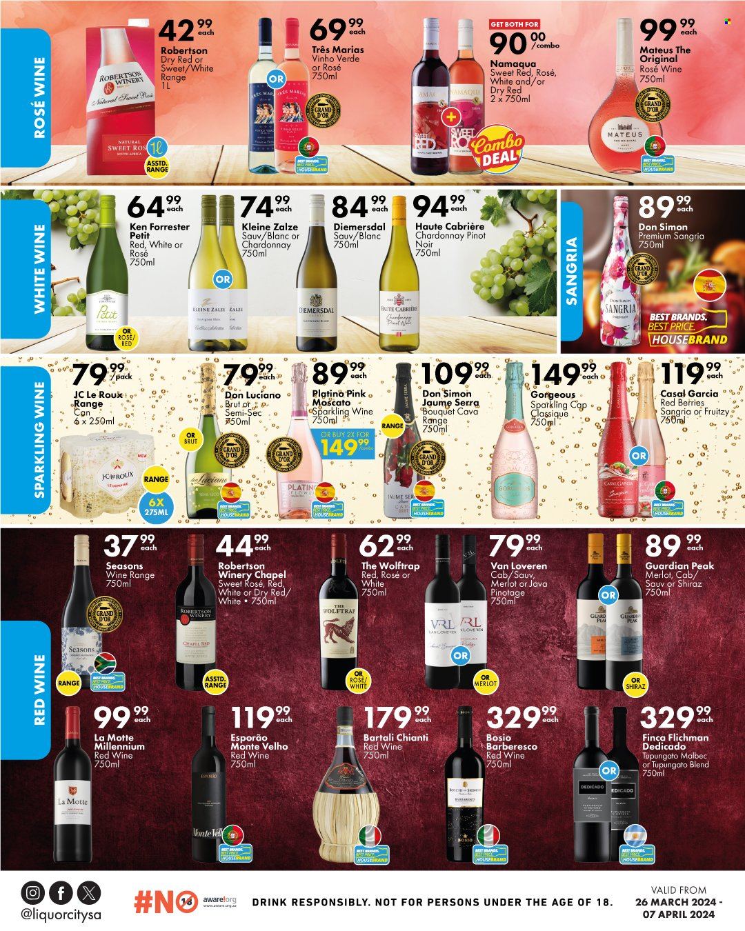 Liquor City specials - 26/03/2024 - 07/04/2024. Page 4