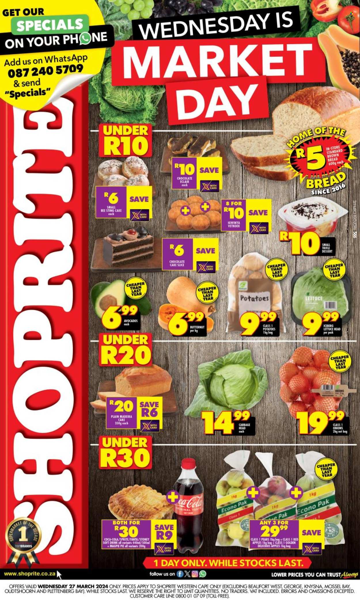 Shoprite specials - 27/03/2024 - 27/03/2024. Page 1