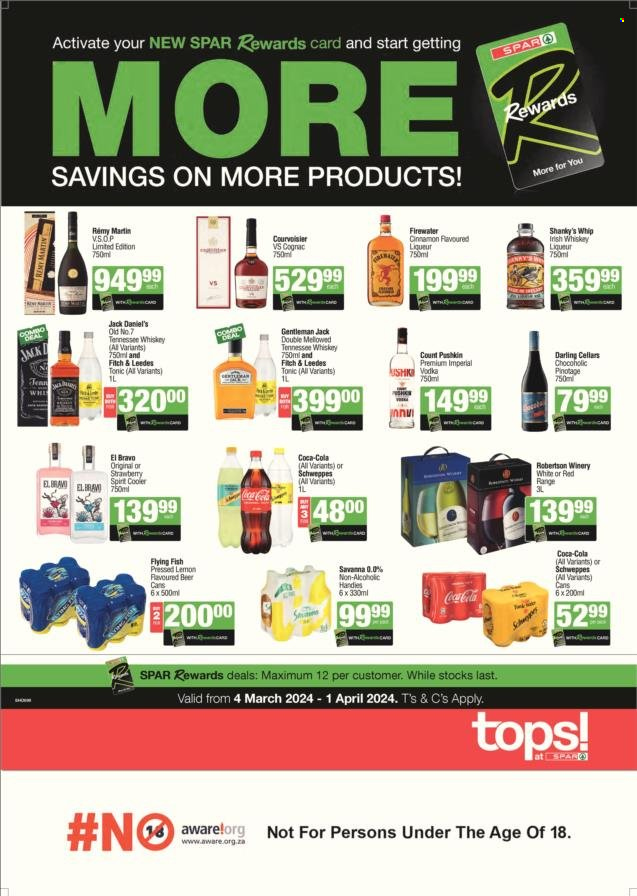 TOPS at SPAR specials - 04/03/2024 - 01/04/2024. Page 1