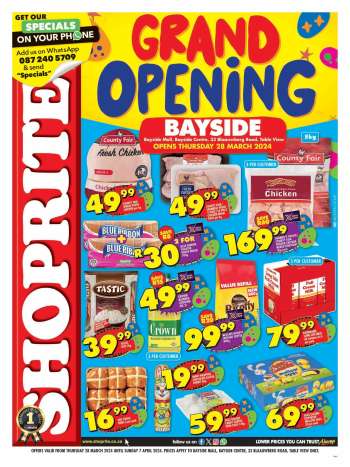 Shoprite catalogue  - 28/03/2024 - 07/04/2024.