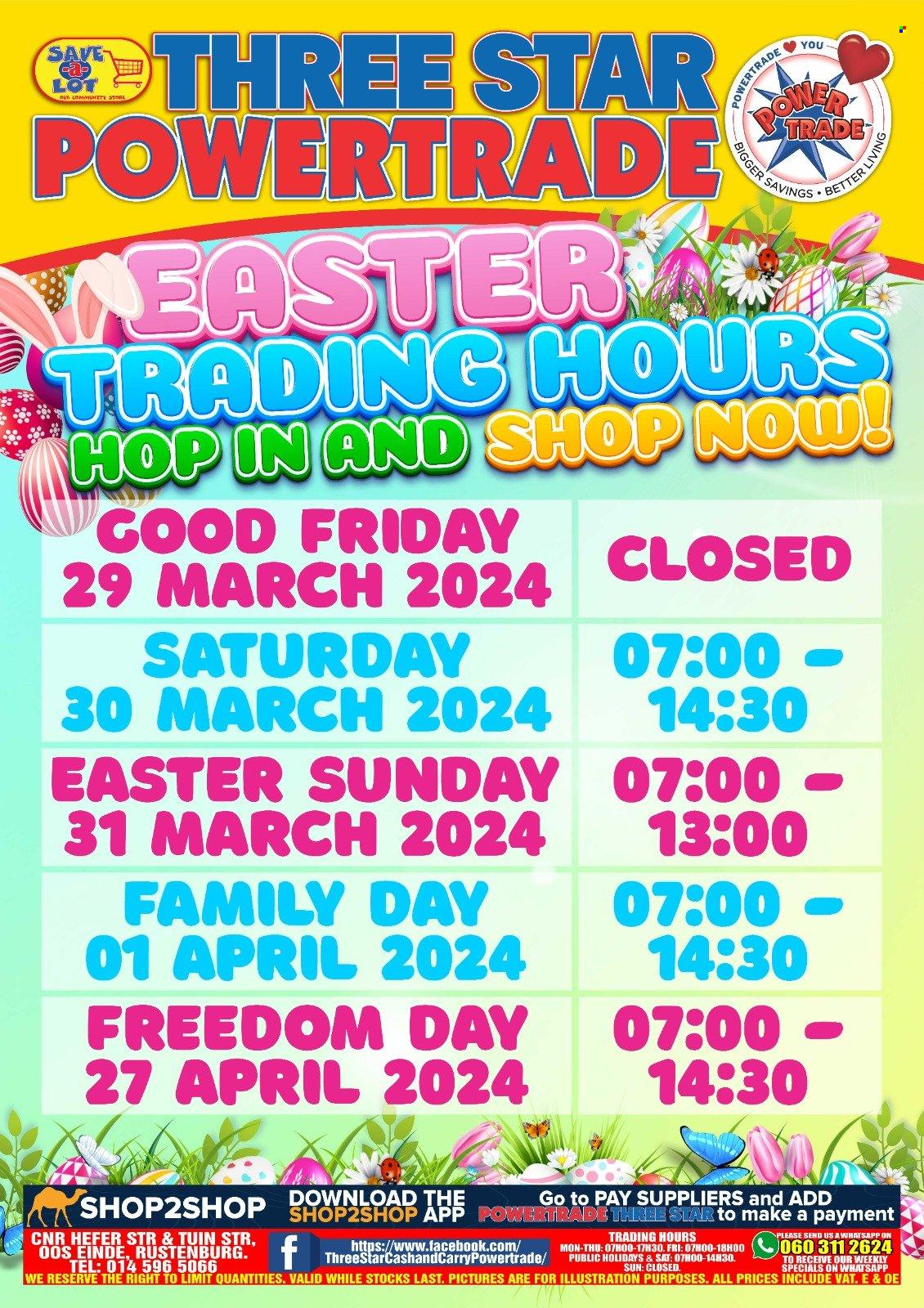 Three Star Cash and Carry specials - 01/04/2024 - 01/04/2024. Page 2