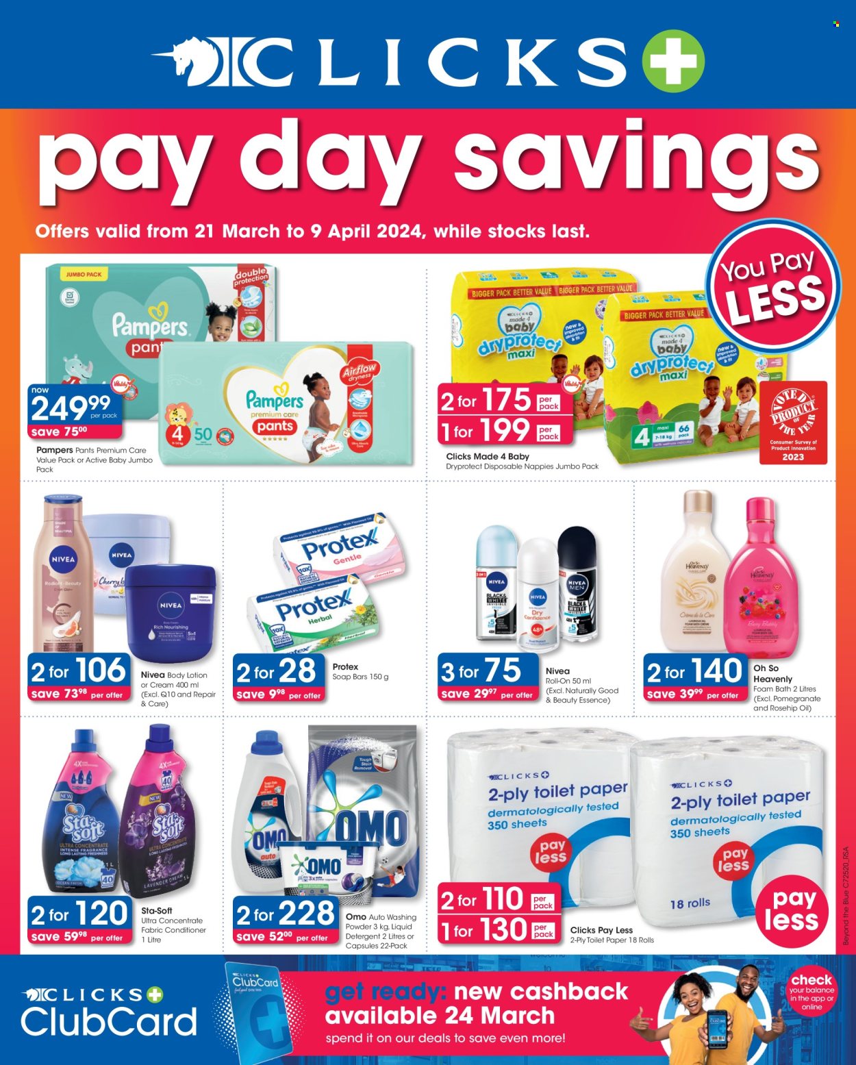 Clicks specials - 21/03/2024 - 09/04/2024. Page 1