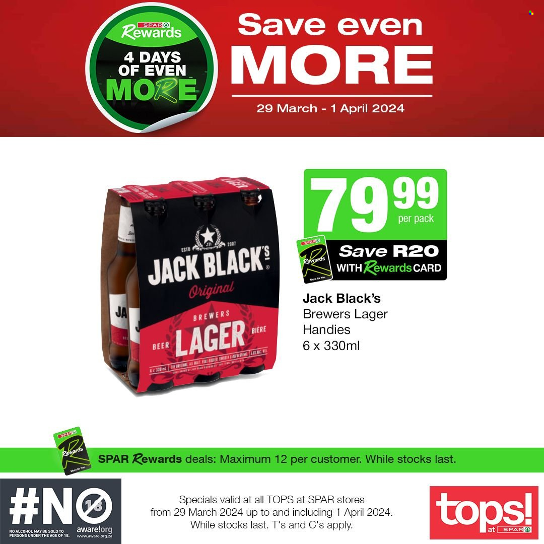 TOPS at SPAR specials - 29/03/2024 - 01/04/2024. Page 3