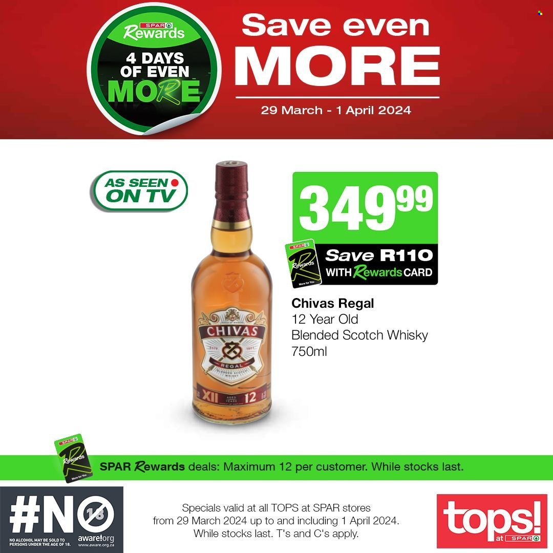 TOPS at SPAR specials - 29/03/2024 - 01/04/2024. Page 12
