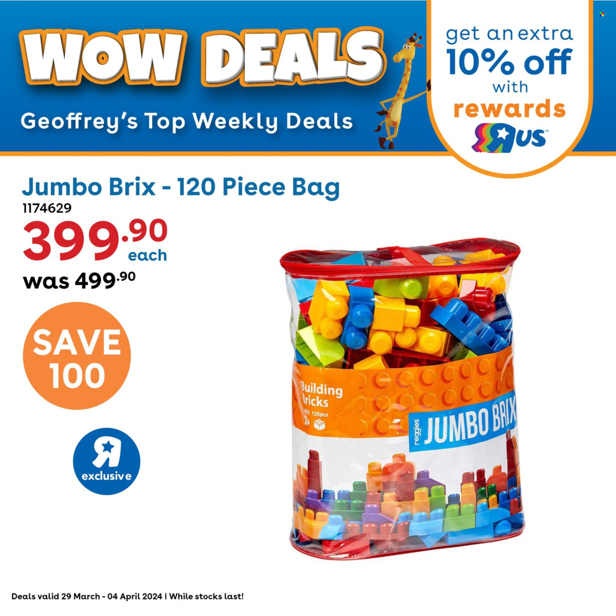 Toys R Us specials - 29/03/2024 - 04/04/2024. Page 7