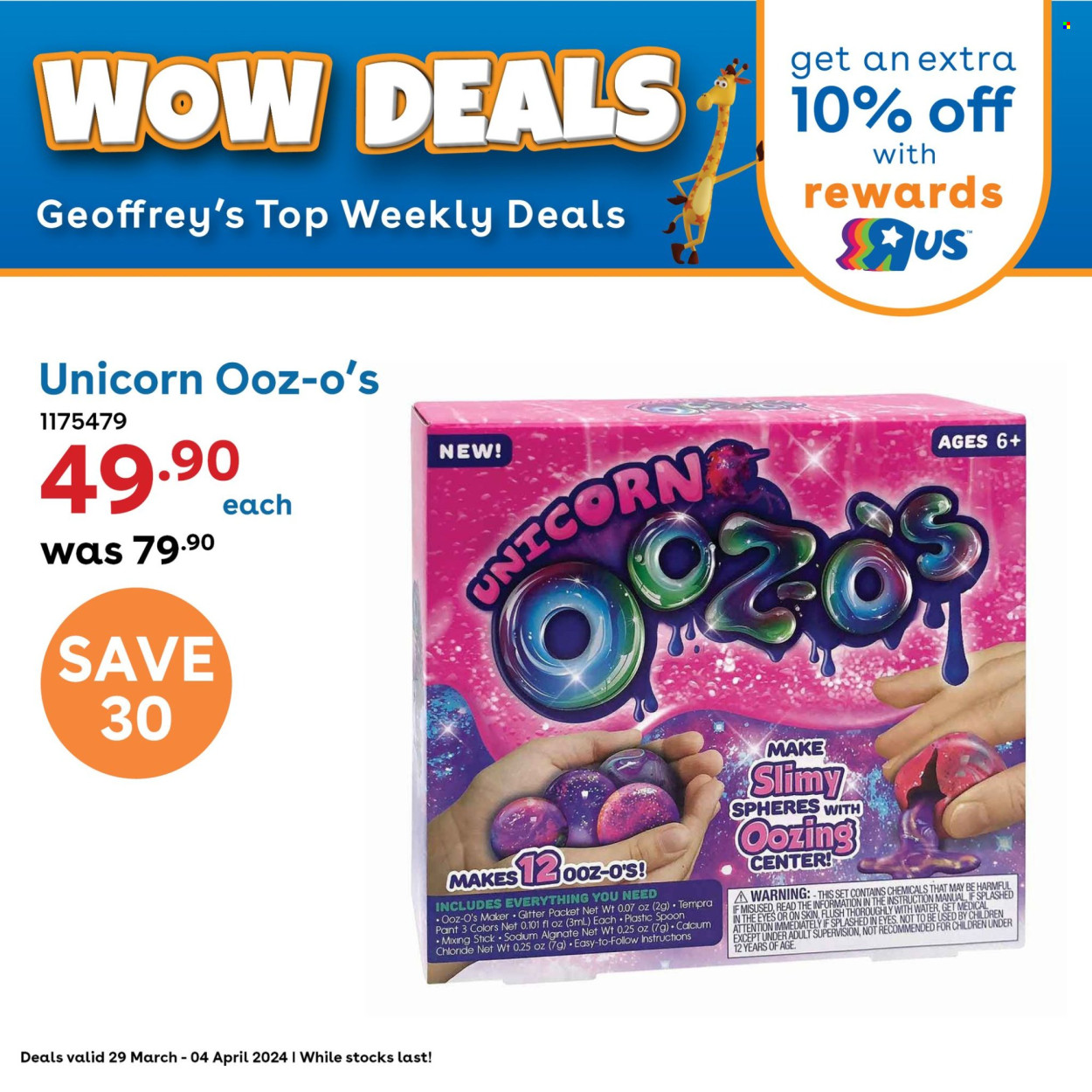 Toys R Us specials - 29/03/2024 - 04/04/2024. Page 10