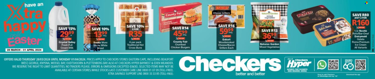 Checkers specials - 28/03/2024 - 01/04/2024. Page 1