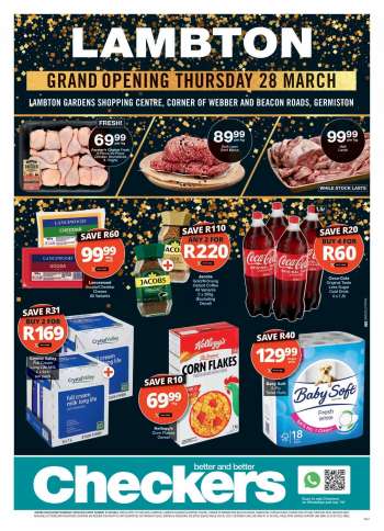 Checkers catalogue  - 28/03/2024 - 31/03/2024.