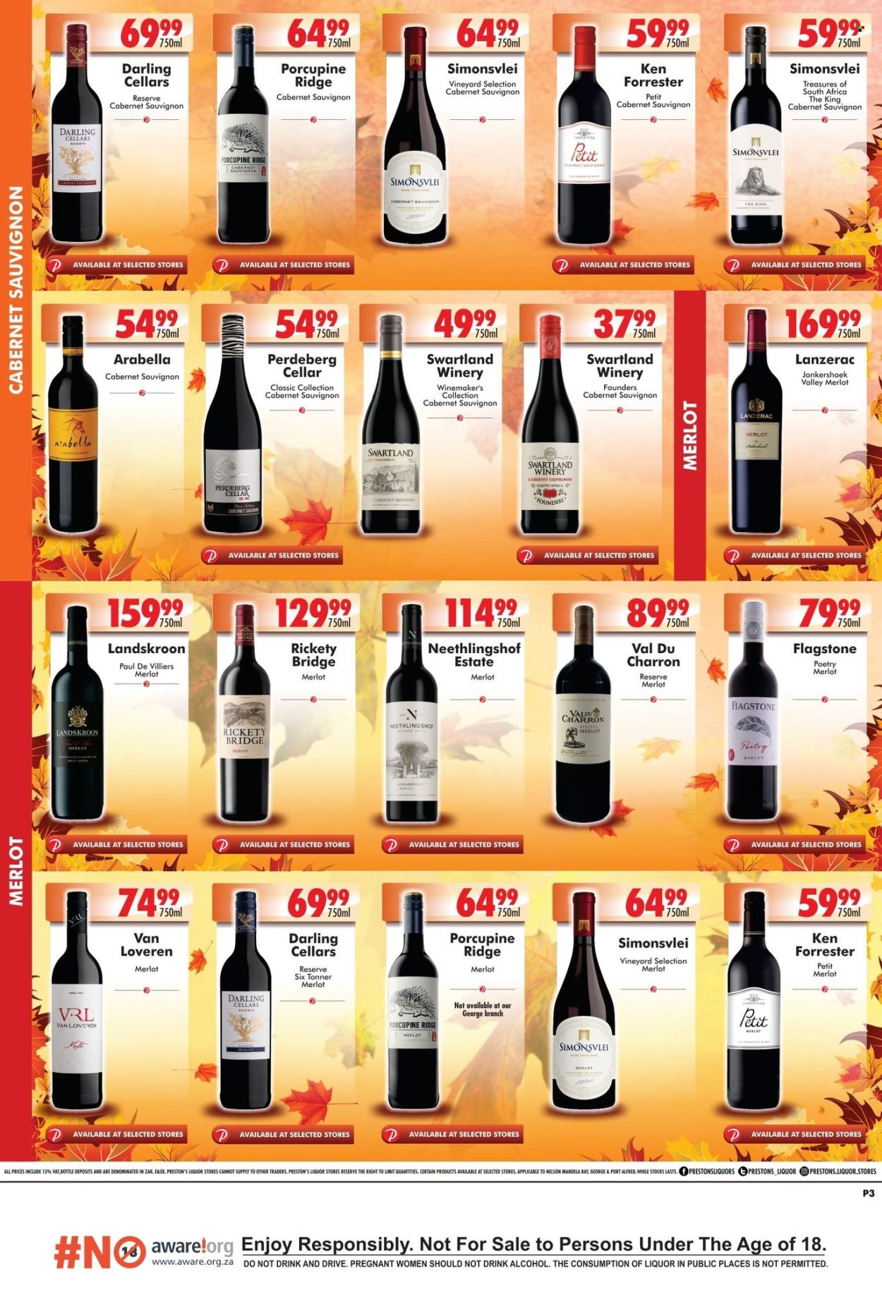 Prestons Liquor Stores specials - 28/03/2024 - 01/04/2024. Page 3