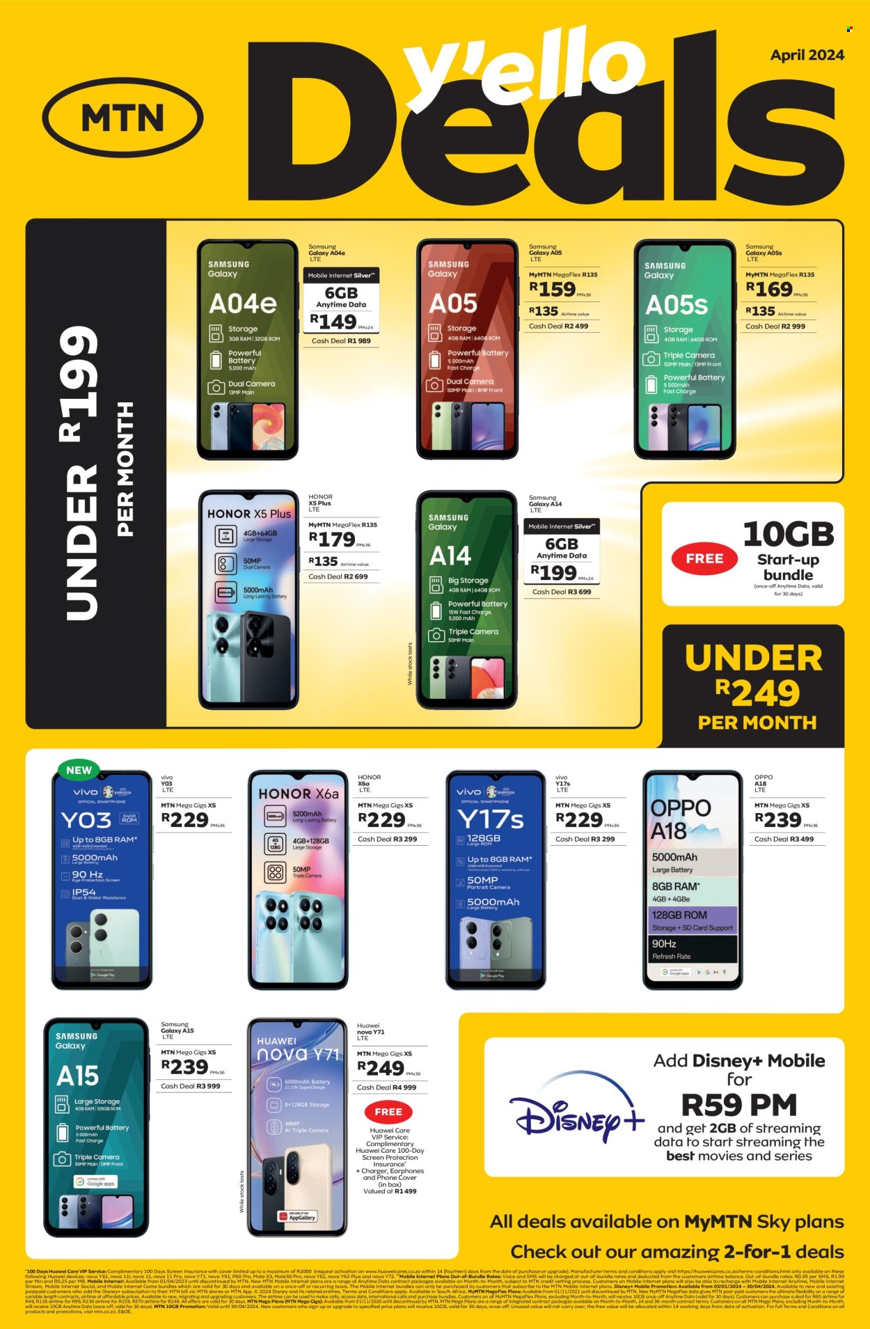 MTN specials - 01/04/2024 - 30/04/2024. Page 1