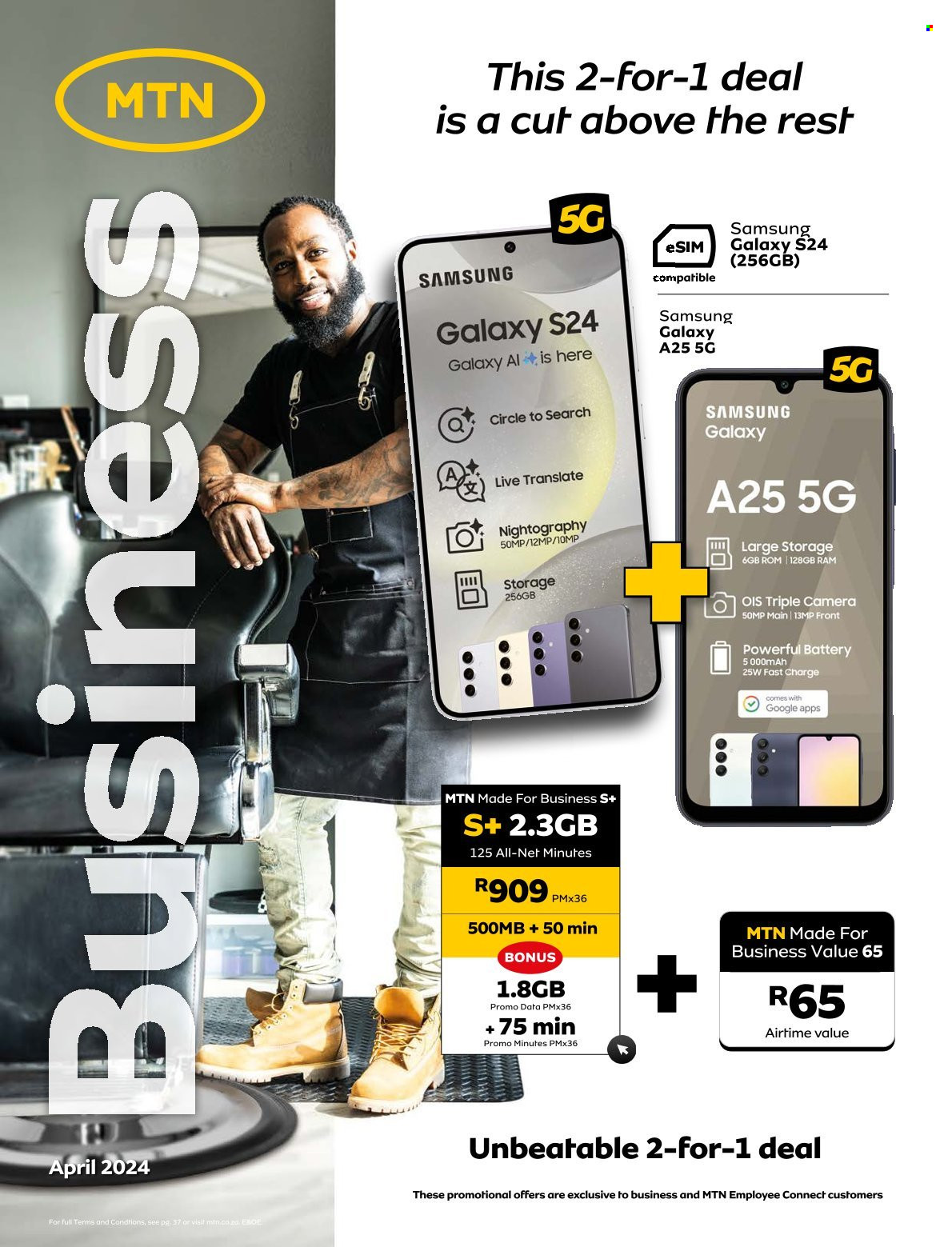 MTN specials - 01/04/2024 - 30/04/2024. Page 1