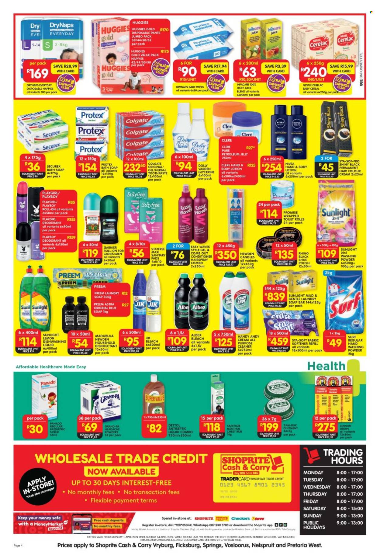 Shoprite specials - 01/04/2024 - 14/04/2024. Page 4