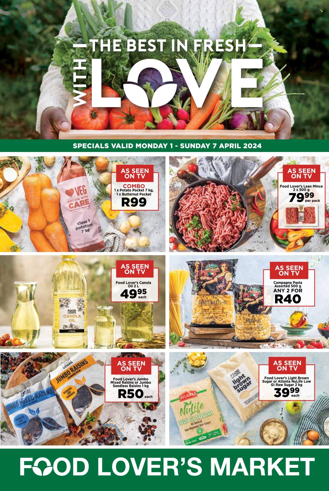 Food Lover's Market specials - 01/04/2024 - 07/04/2024. Page 1