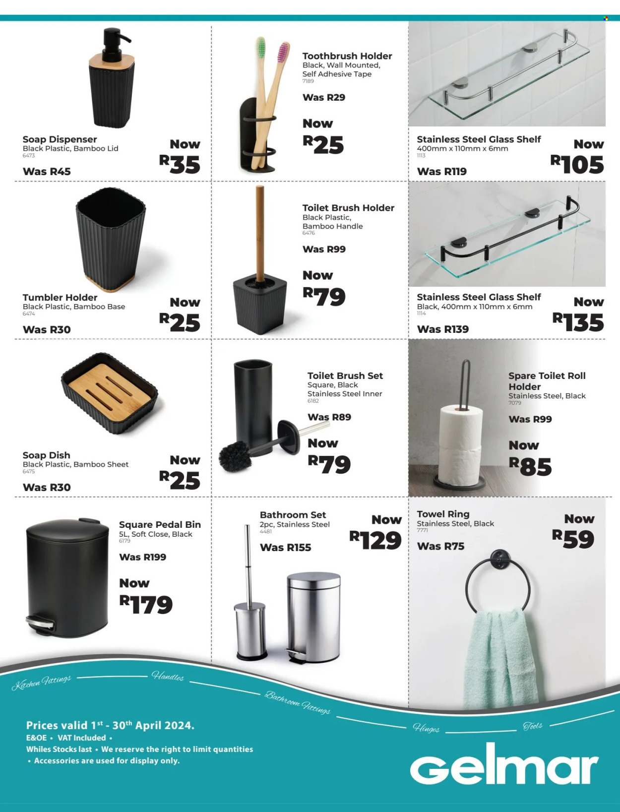 Gelmar specials - 01/04/2024 - 30/04/2024. Page 1
