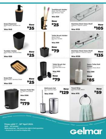 Gelmar catalogue  - 01/04/2024 - 30/04/2024.