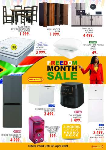Furn 4 U catalogue  - 02/04/2024 - 30/04/2024.