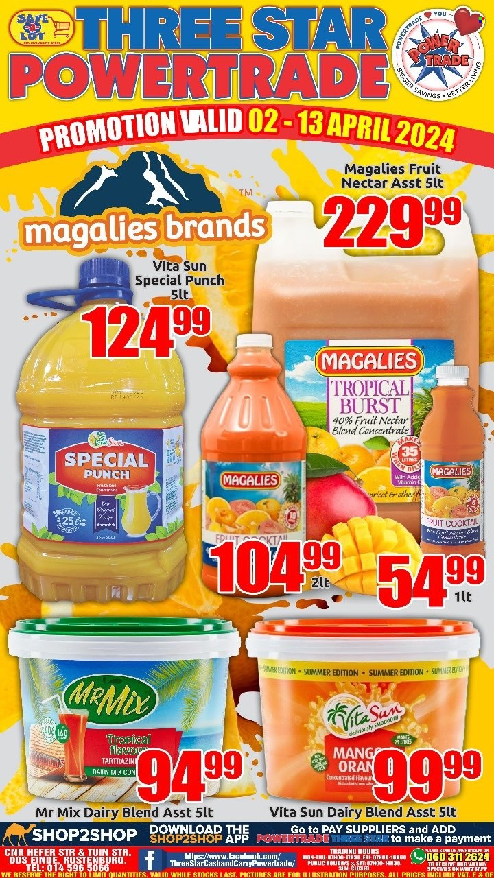 Three Star Cash and Carry specials - 02/04/2024 - 13/04/2024. Page 4
