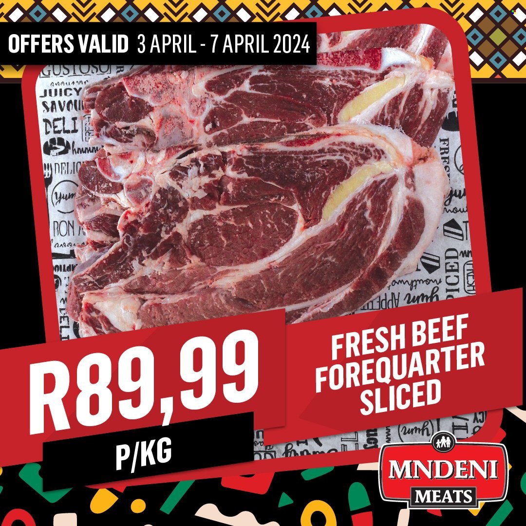 Mndeni Meats specials - 03/04/2024 - 07/04/2024. Page 2