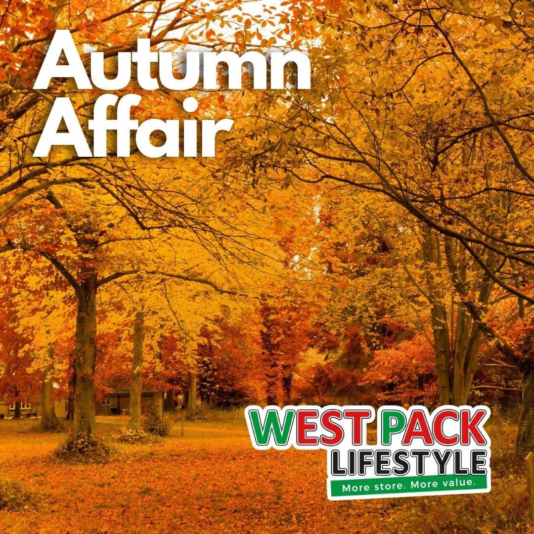 West Pack Lifestyle specials - 21/03/2024 - 21/04/2024. Page 1
