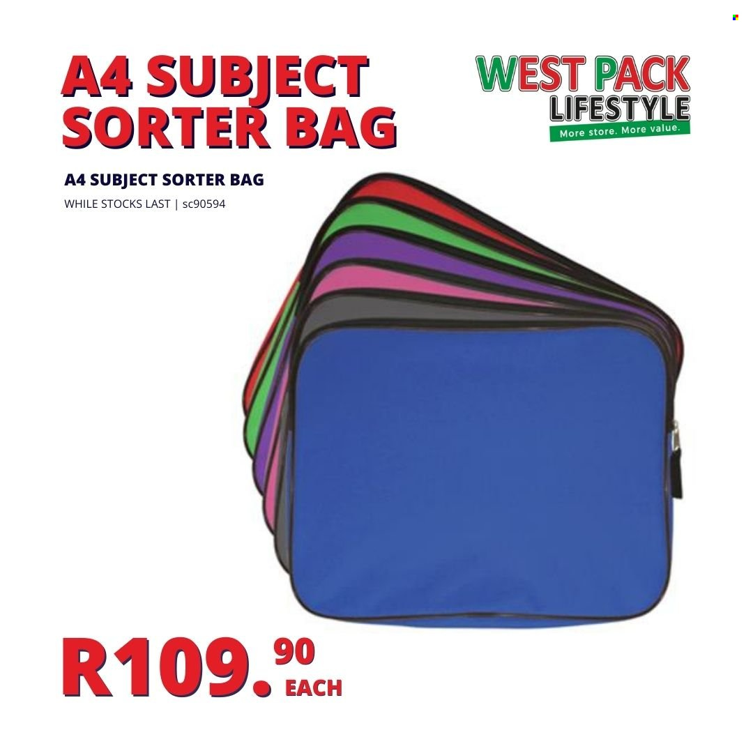 West Pack Lifestyle specials. Page 4