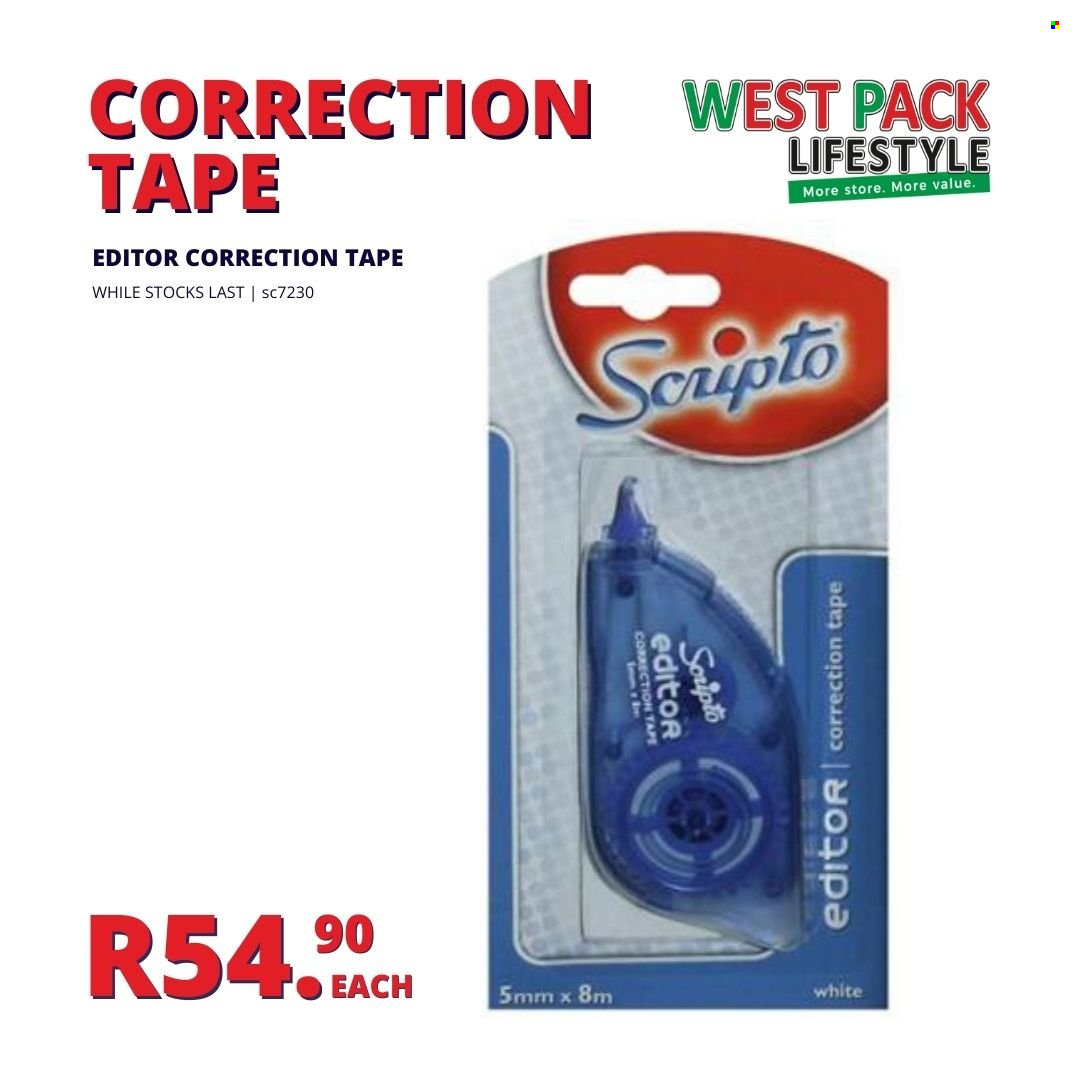 West Pack Lifestyle specials. Page 5