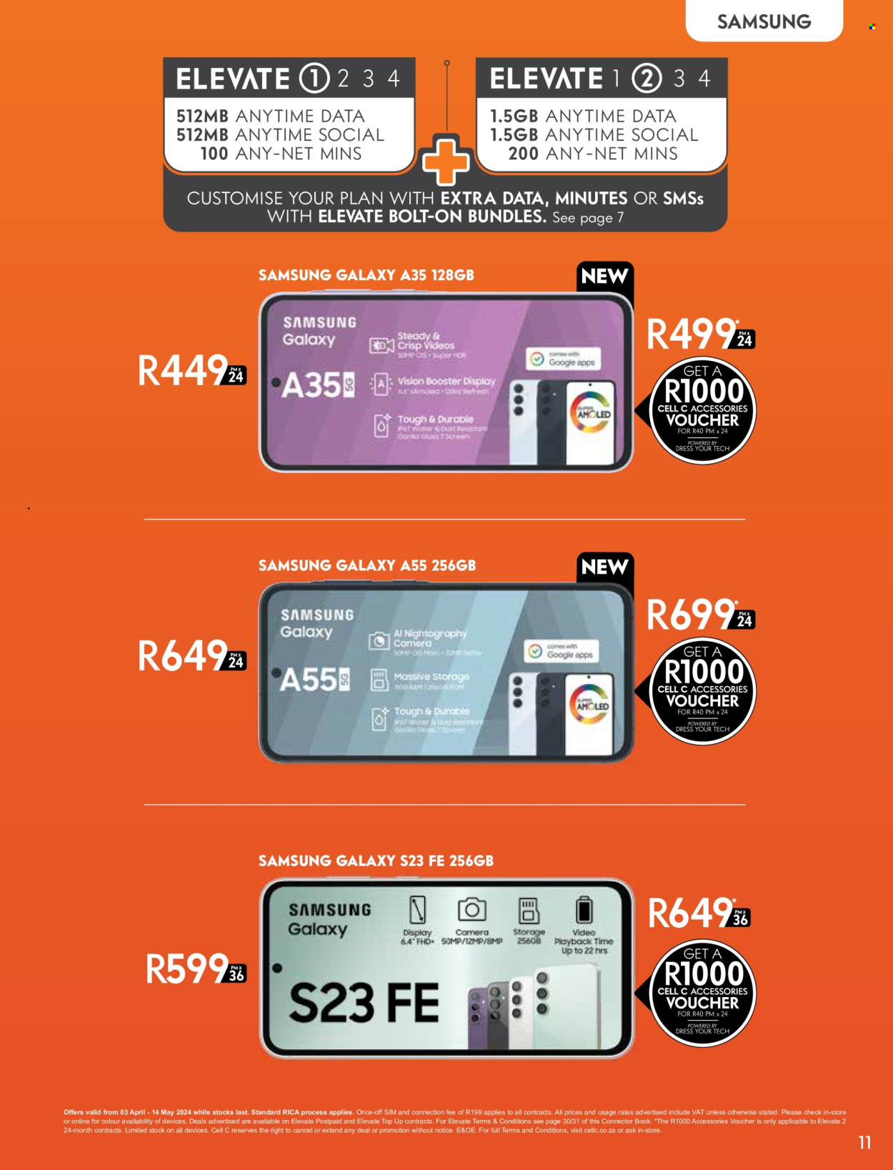 Cell C specials - 03/04/2024 - 14/05/2024. Page 11