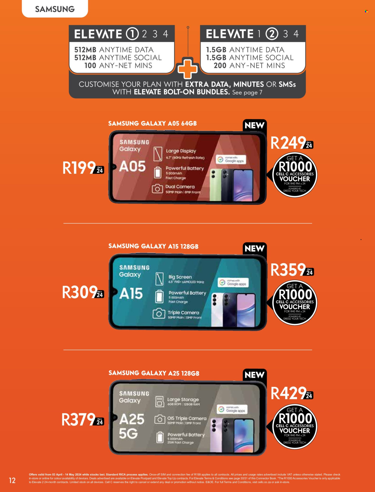 Cell C specials - 03/04/2024 - 14/05/2024. Page 12
