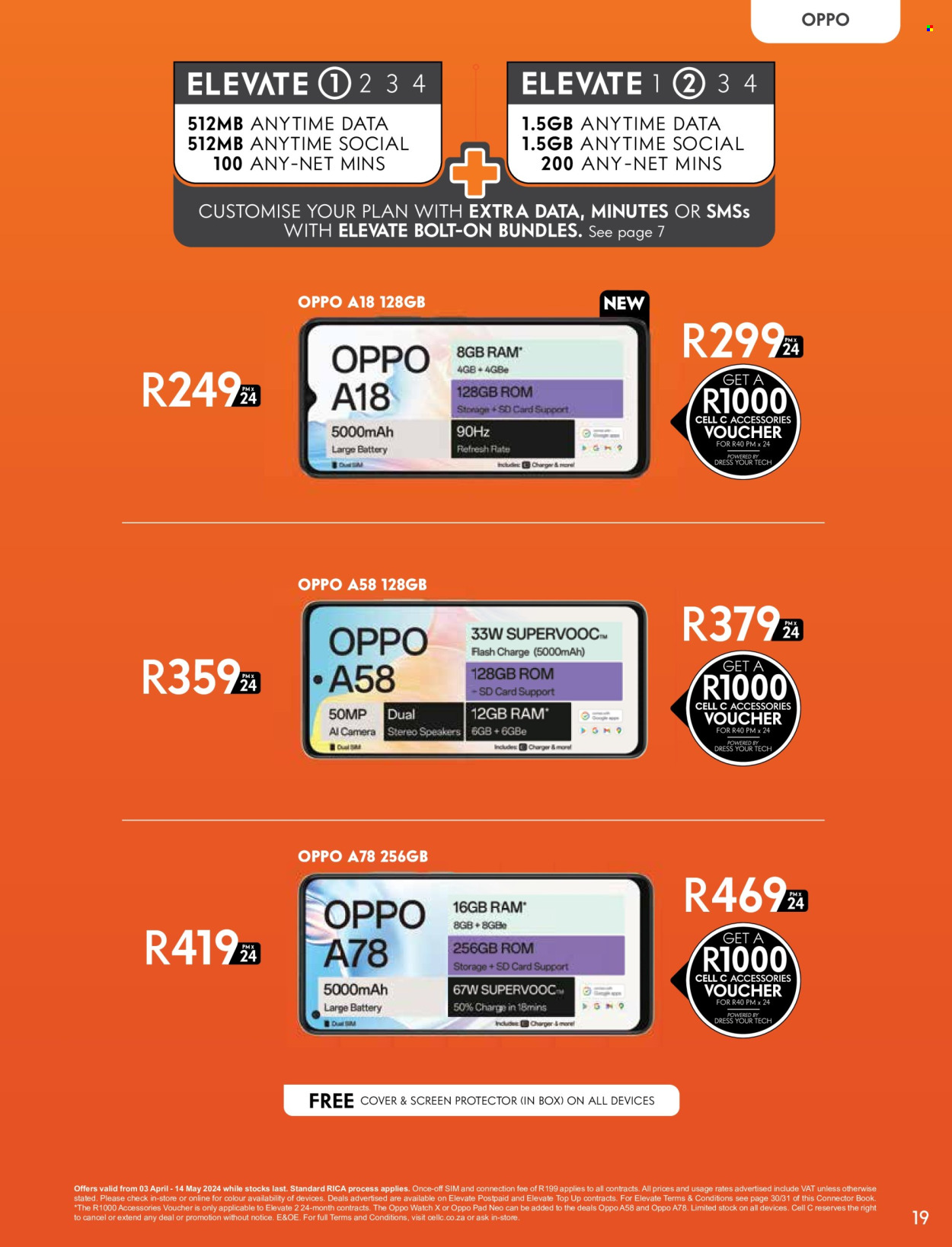 Cell C specials - 03/04/2024 - 14/05/2024. Page 19