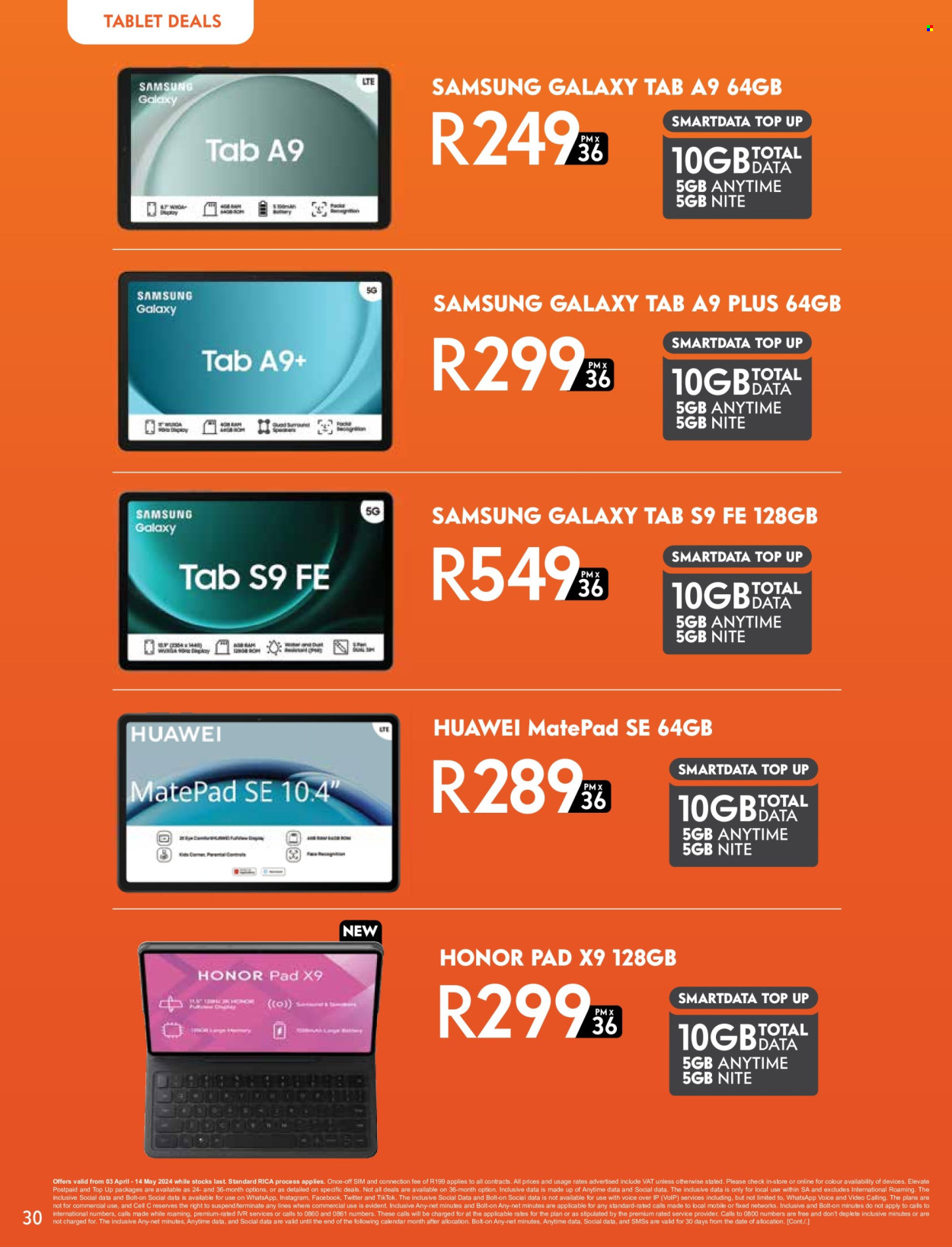 Cell C specials - 03/04/2024 - 14/05/2024. Page 30
