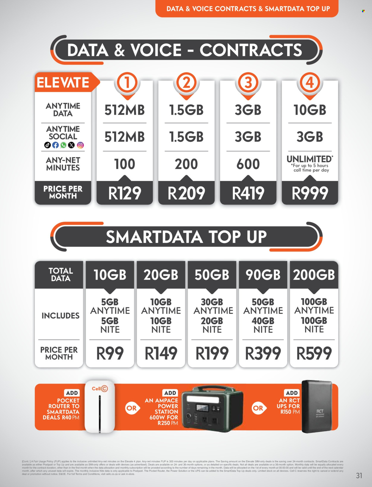 Cell C specials - 03/04/2024 - 14/05/2024. Page 31