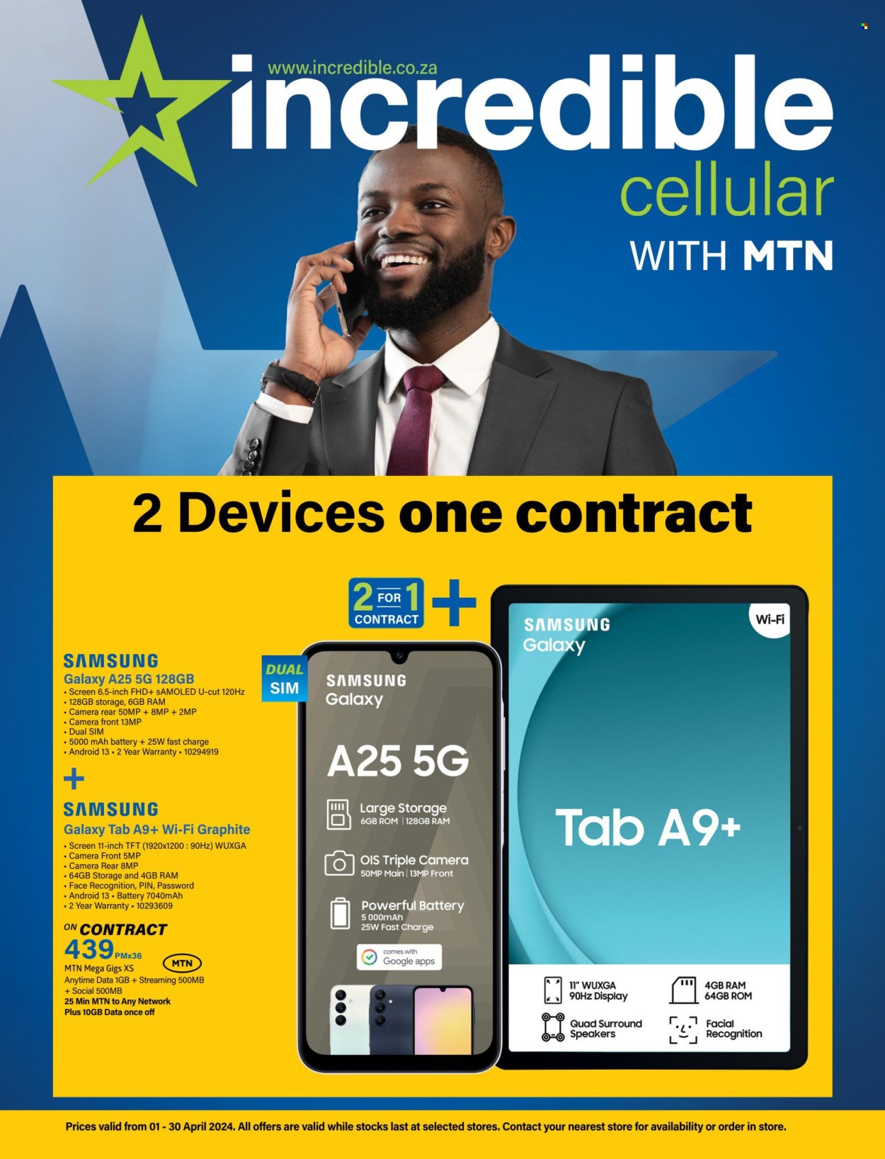 Incredible Connection specials - 01/04/2024 - 30/04/2024. Page 1