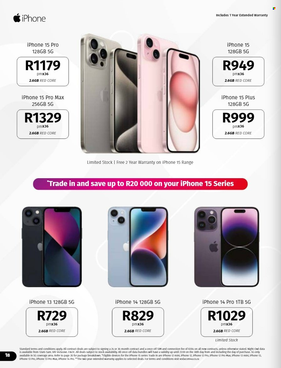 Vodacom specials - 04/04/2024 - 06/05/2024. Page 18