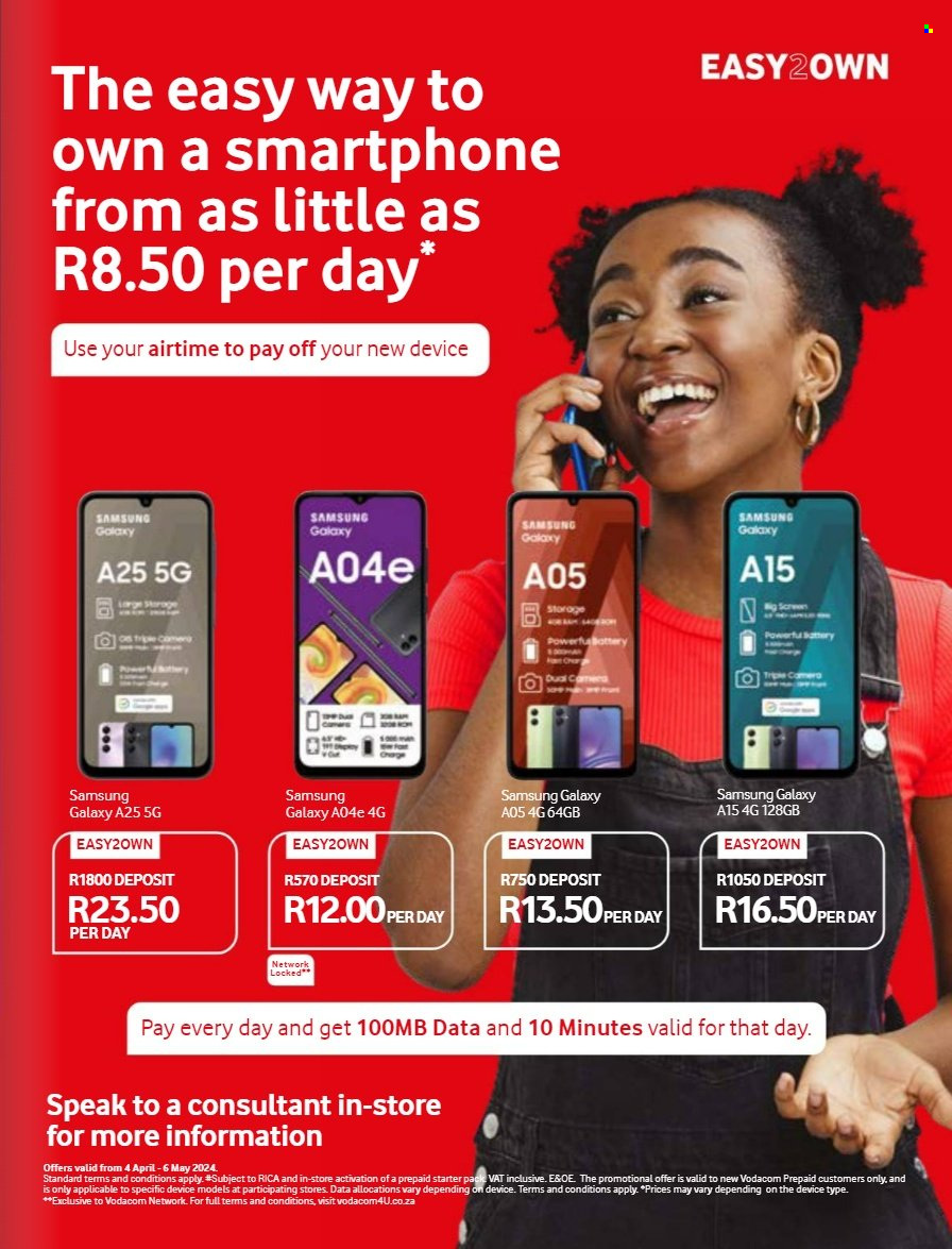 Vodacom specials - 04/04/2024 - 06/05/2024. Page 23