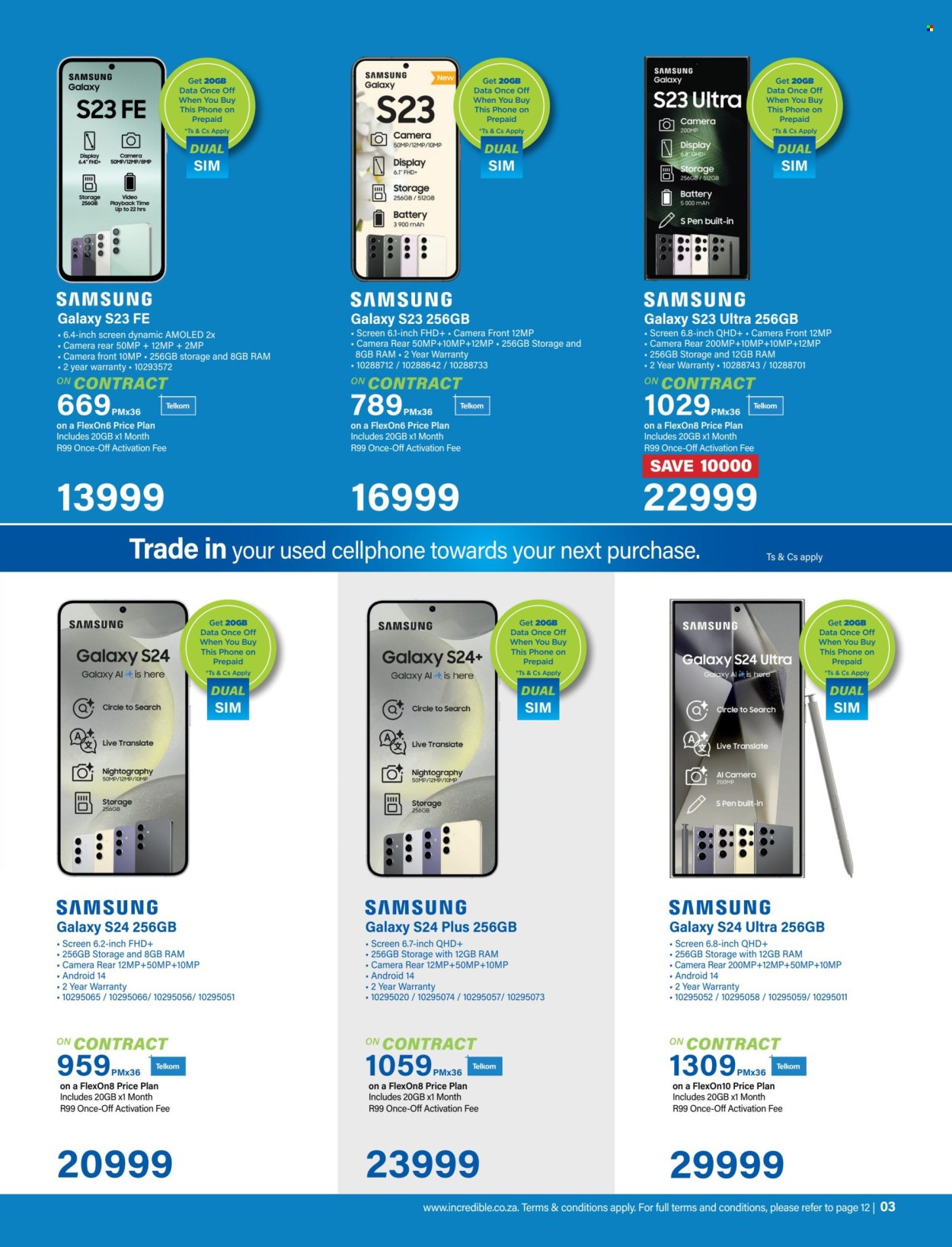 Incredible Connection specials - 01/04/2024 - 30/04/2024. Page 3