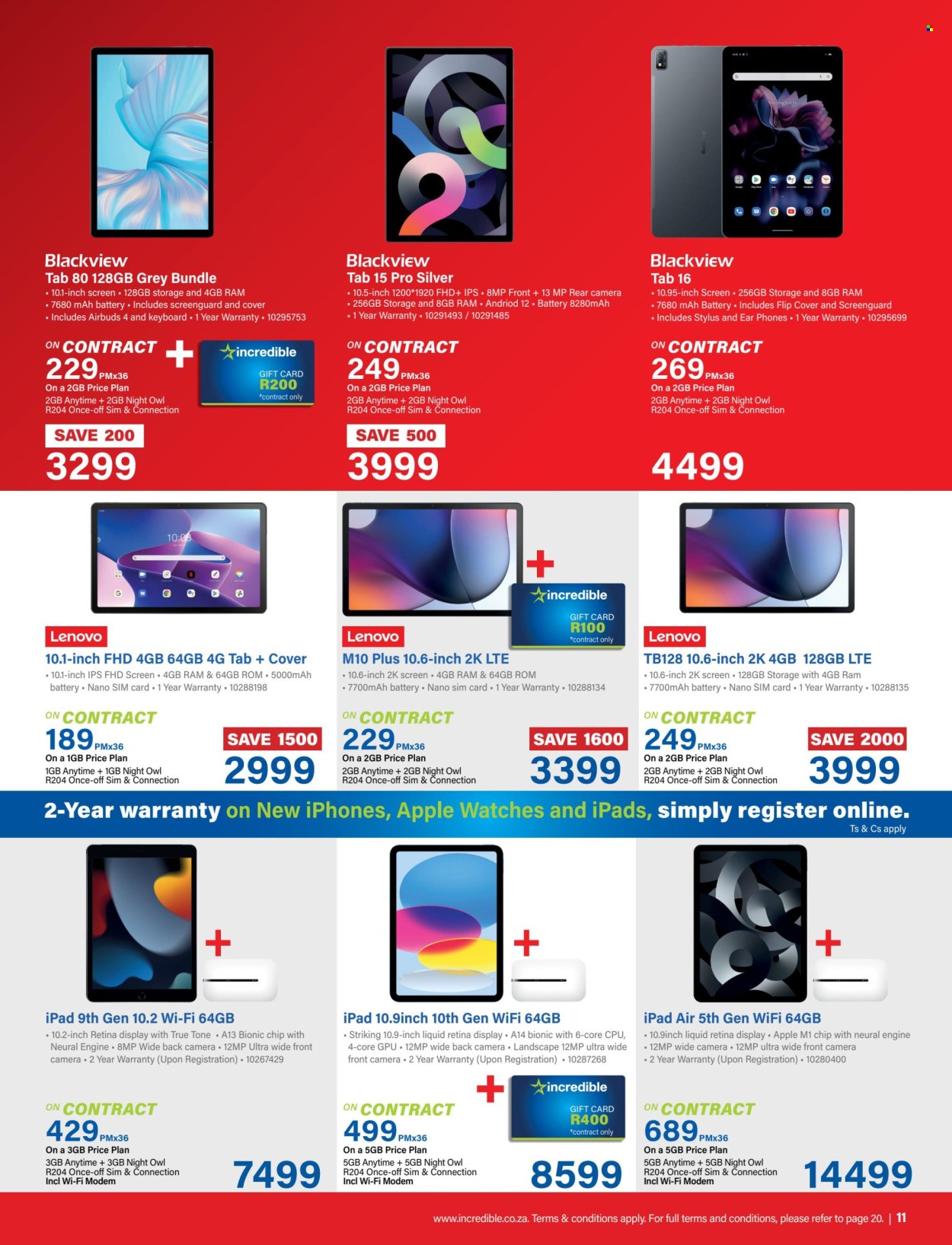 Incredible Connection specials - 04/04/2024 - 06/05/2024. Page 11