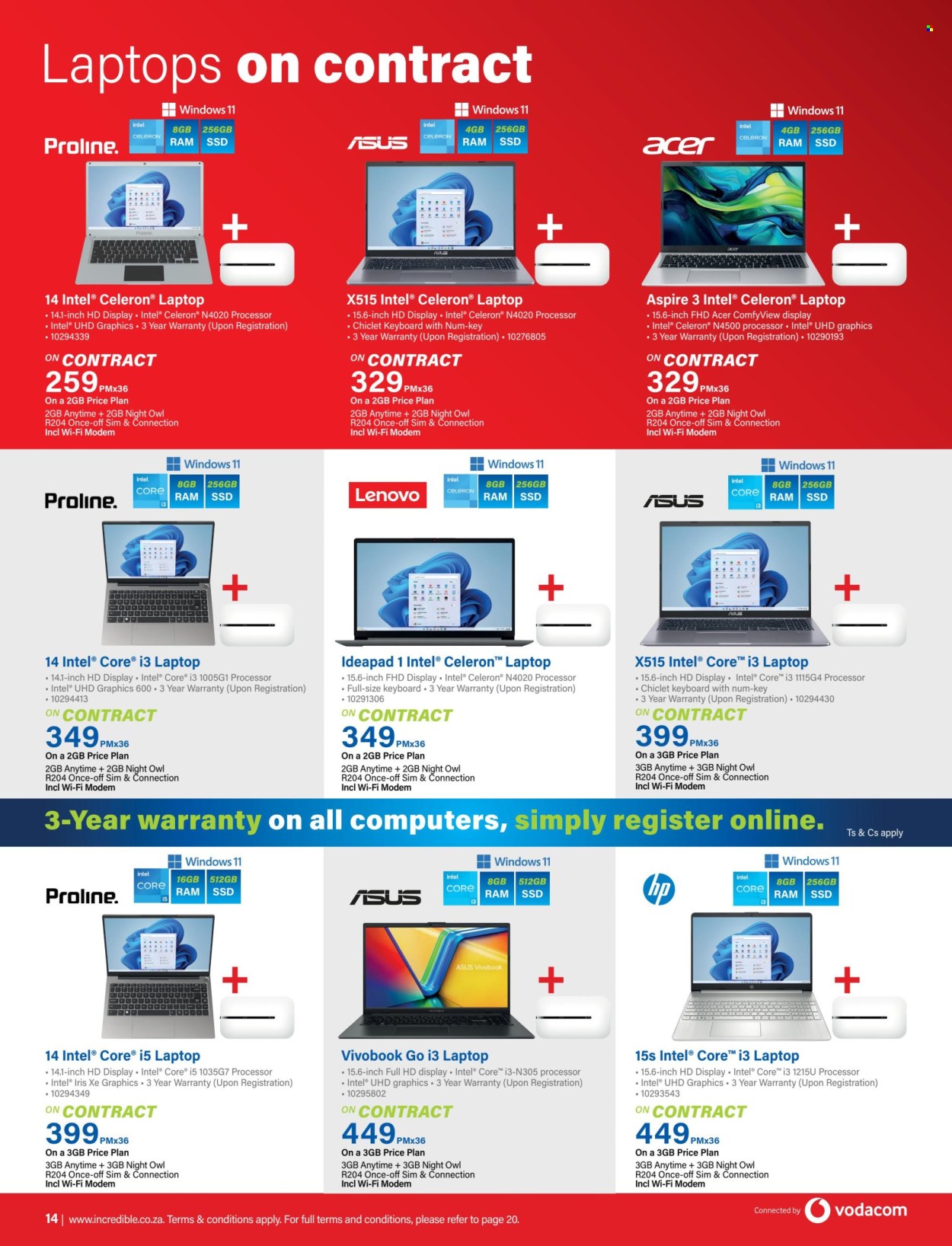 Incredible Connection specials - 04/04/2024 - 06/05/2024. Page 14