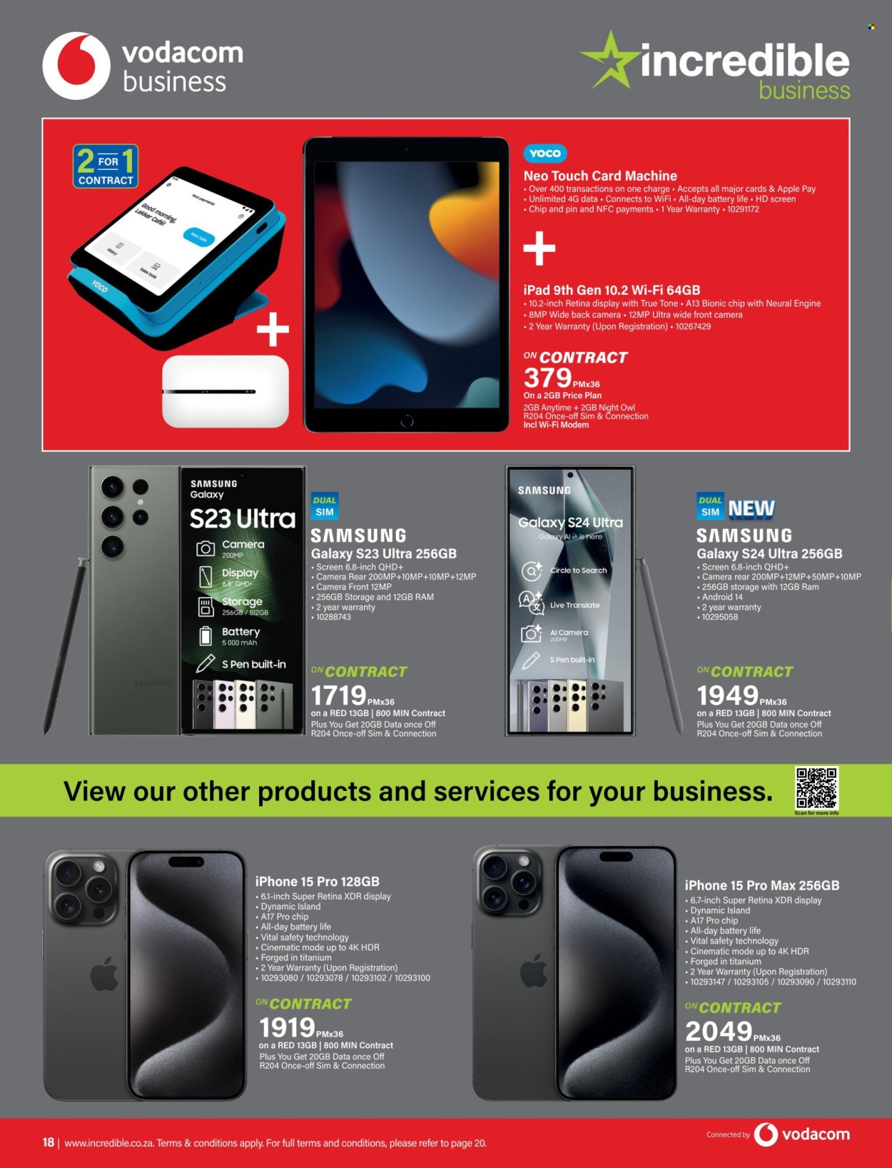 Incredible Connection specials - 04/04/2024 - 06/05/2024. Page 18