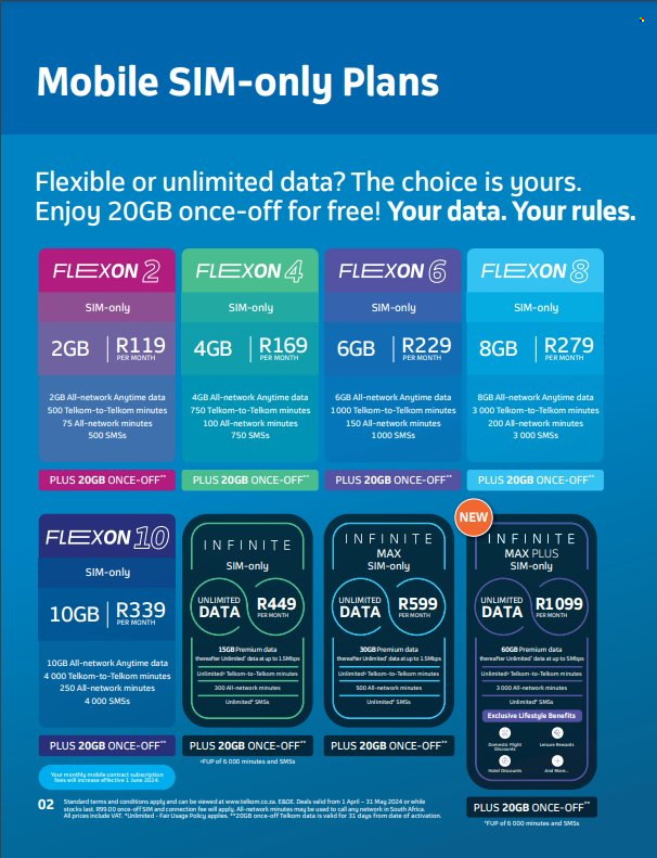 Telkom specials - 01/04/2024 - 31/05/2024. Page 2