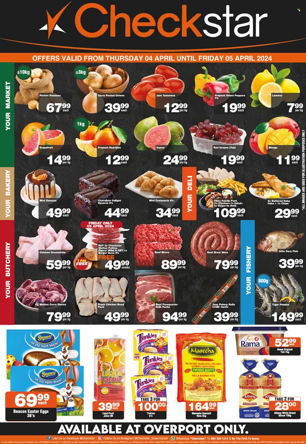 Checkstar specials - 04/04/2024 - 05/04/2024. Page 1