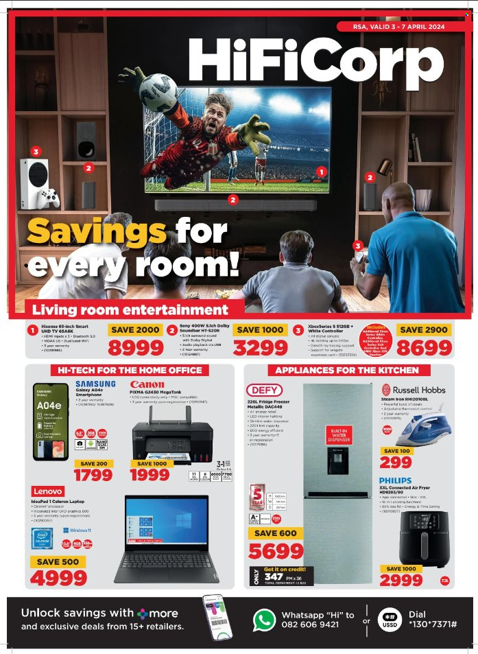HiFi Corp specials - 03/04/2024 - 07/04/2024. Page 1