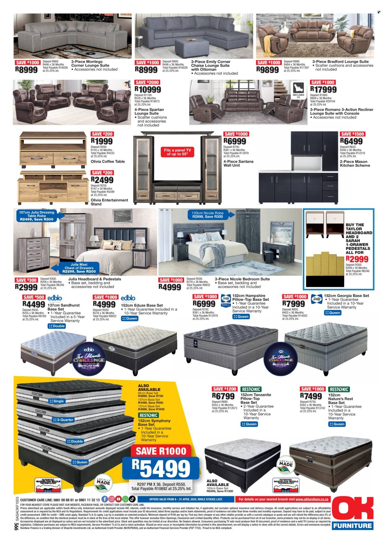 OK Furniture specials - 08/04/2024 - 21/04/2024. Page 4
