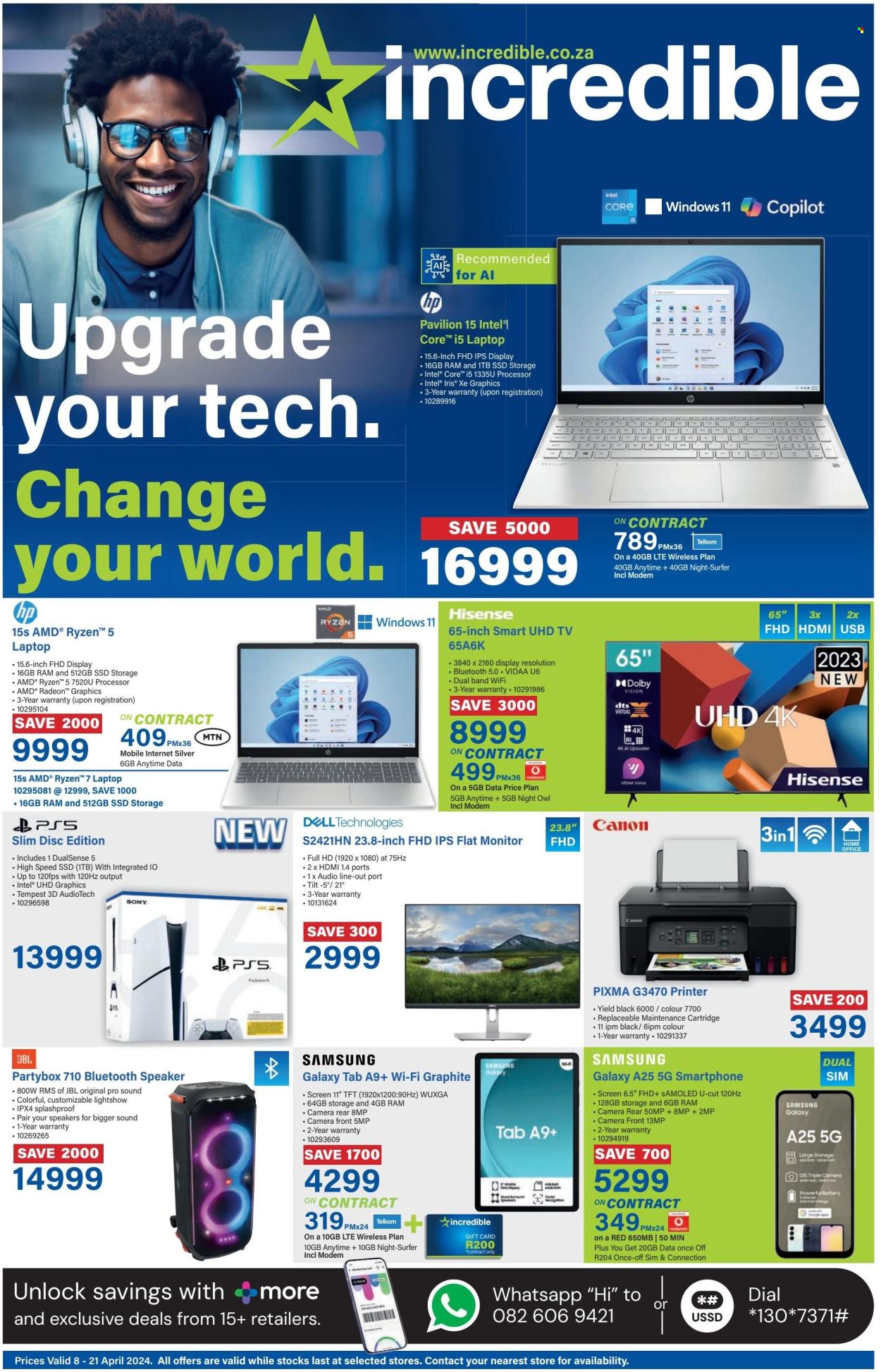Incredible Connection specials - 08/04/2024 - 21/04/2024. Page 1