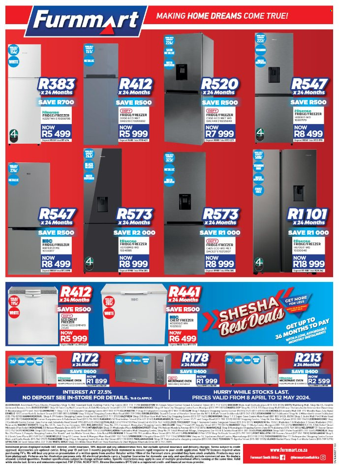 Furnmart specials - 08/04/2024 - 12/05/2024. Page 8