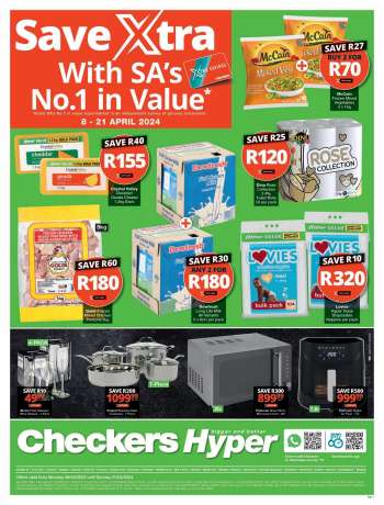 Checkers catalogue  - 08/04/2024 - 21/04/2024.