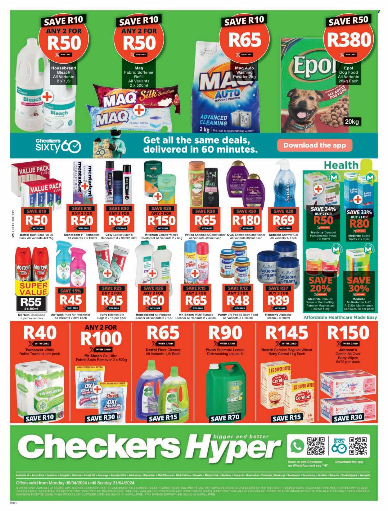 Checkers specials - 08/04/2024 - 21/04/2024. Page 4
