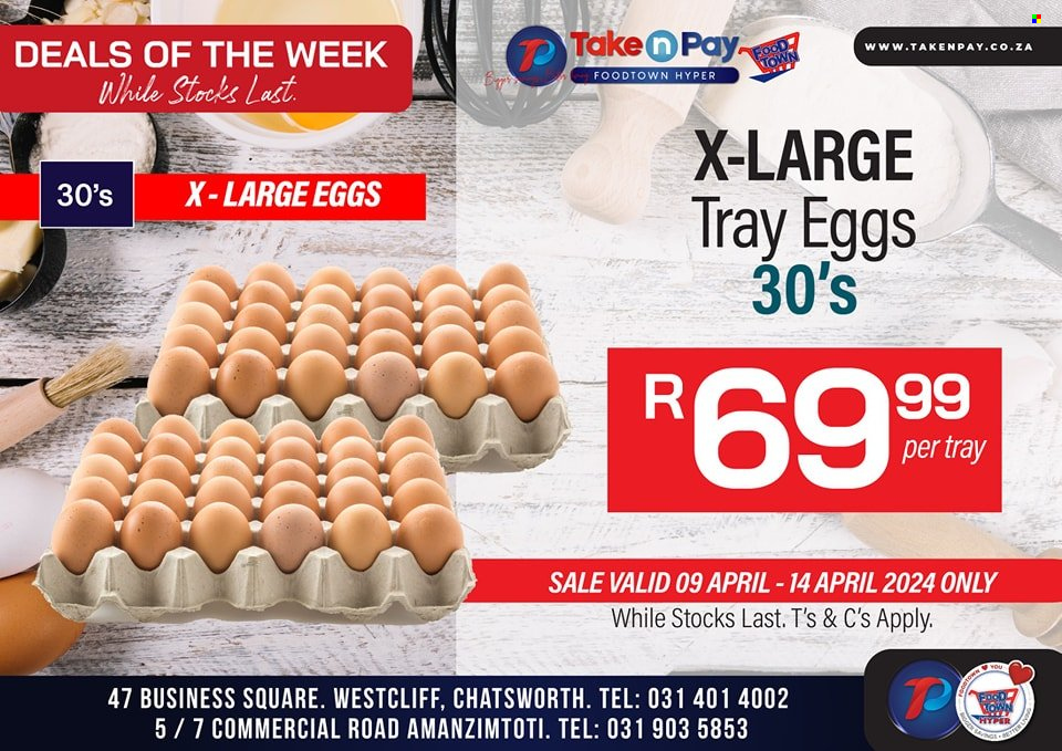 Take n Pay specials - 09/04/2024 - 14/04/2024. Page 1