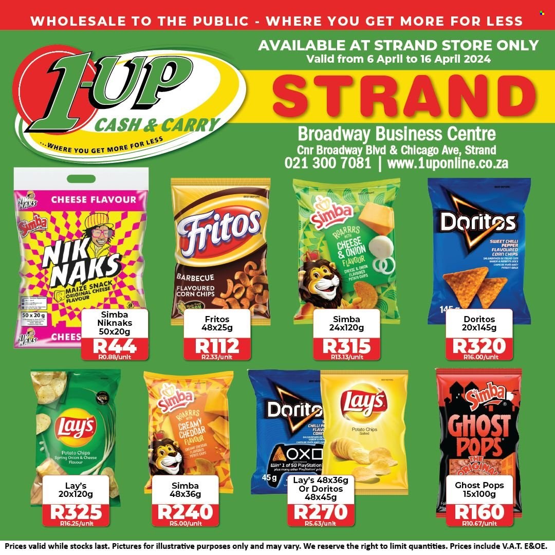 1UP Cash & Carry specials - 06/04/2024 - 16/04/2024. Page 1