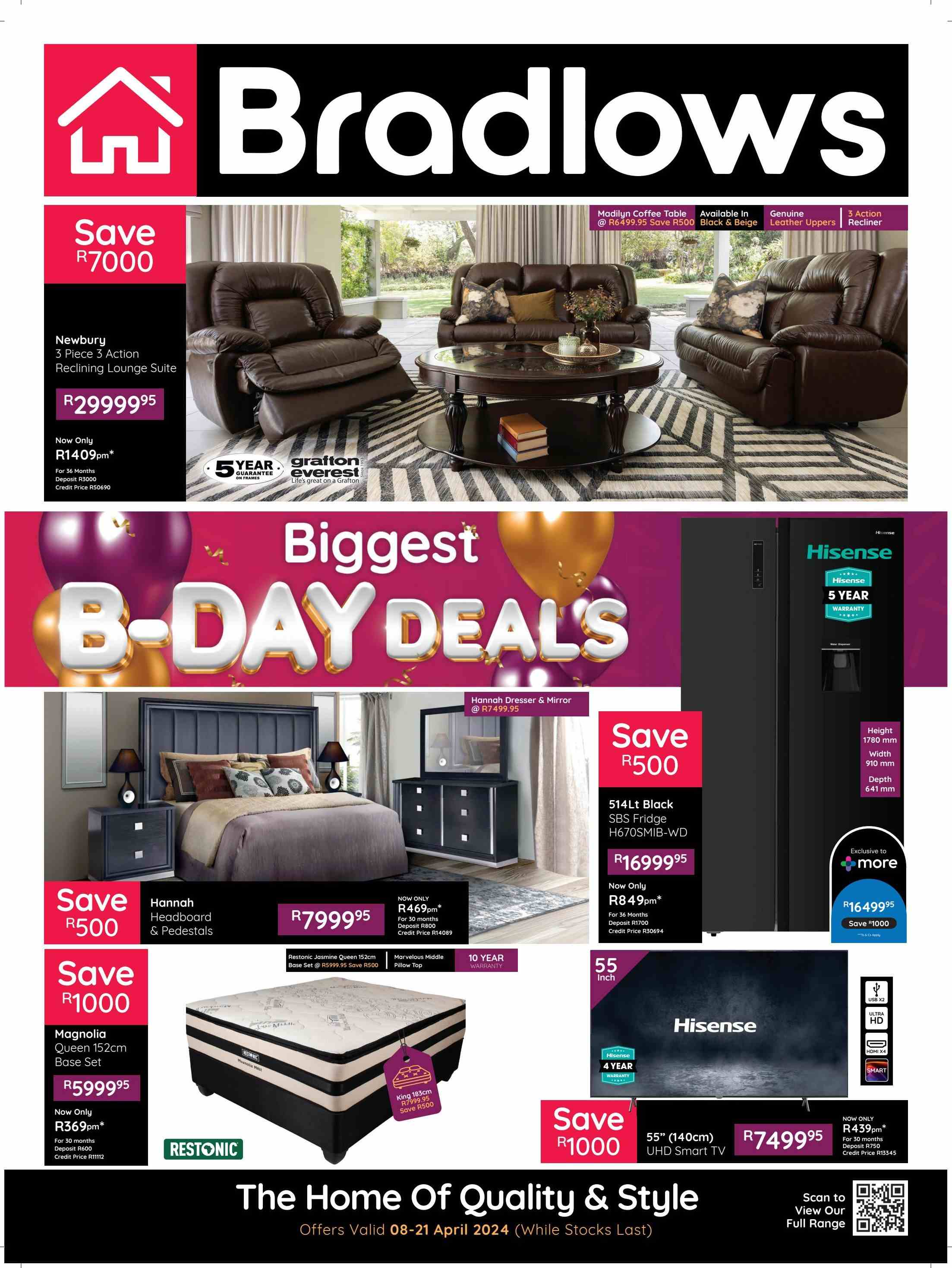 Bradlows specials - 08/04/2024 - 21/04/2024. Page 1